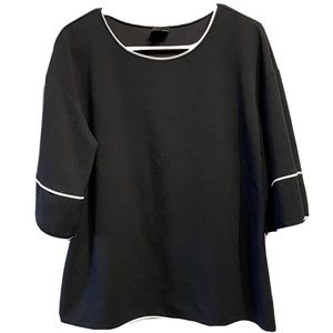 Black Business Blouse